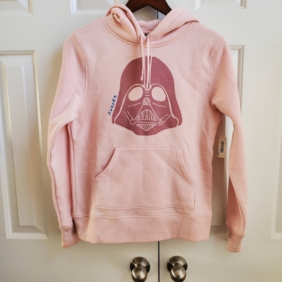 STAR Wars Darth Vader pink hoodie with front pocket - Picture 7 of 7